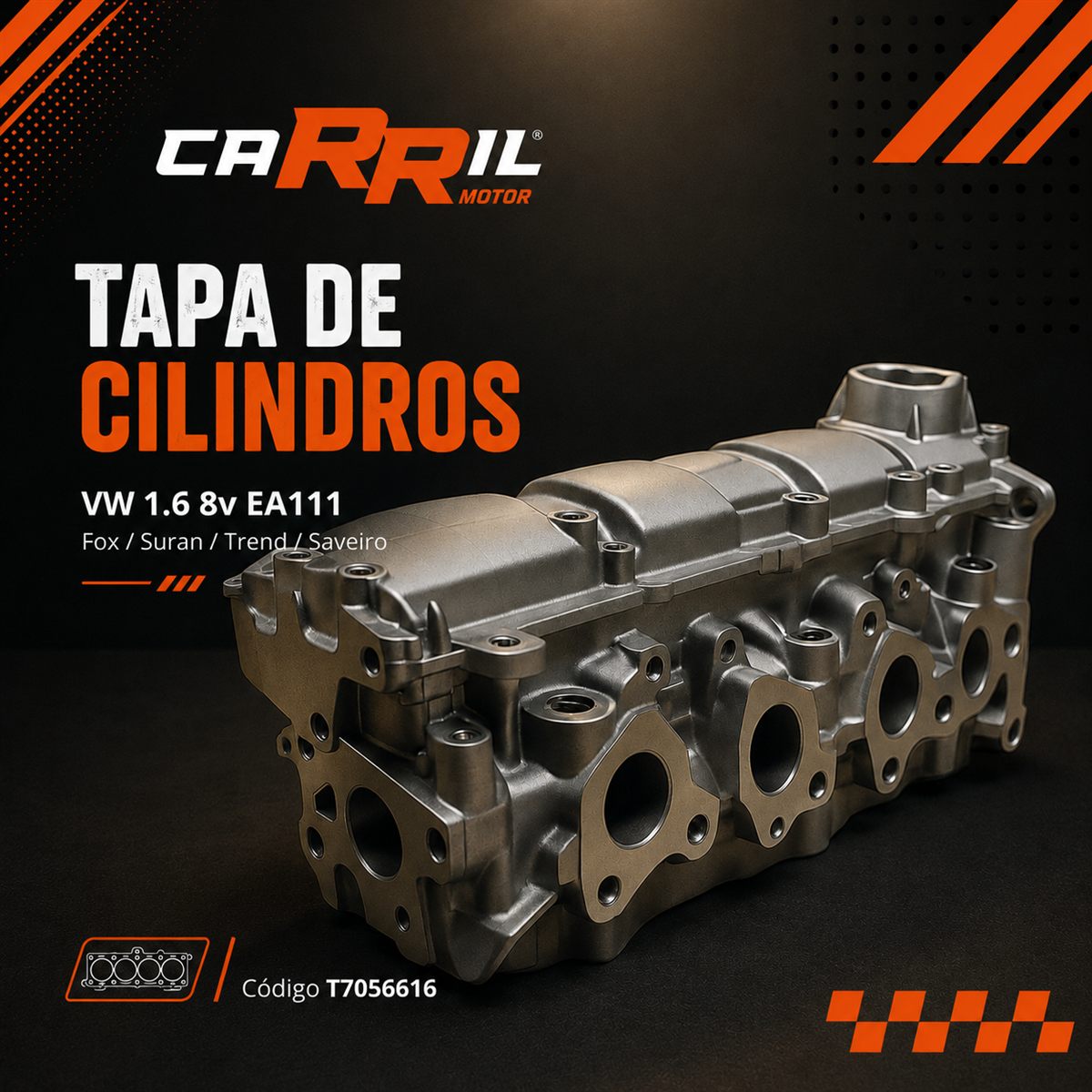 Tapa de cilindros VW 1.6 8v EA111